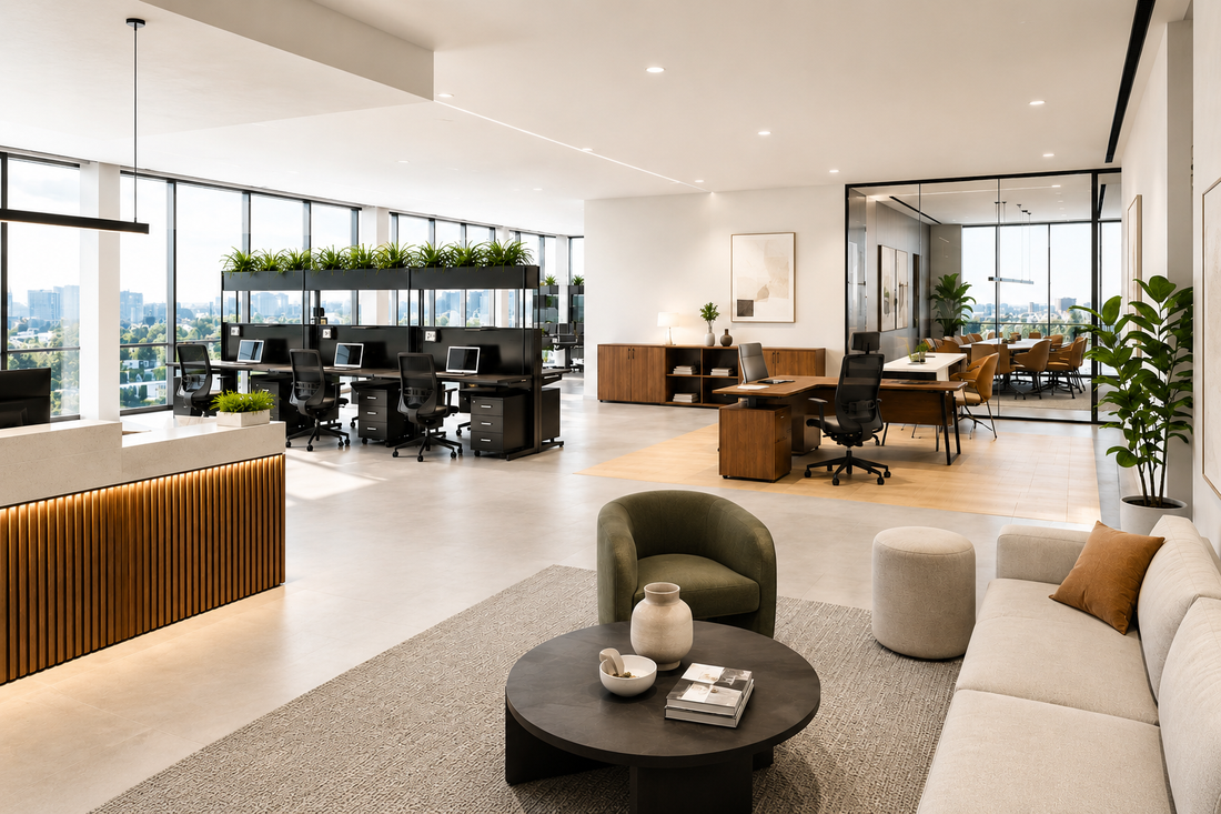 High-End Office Furniture Australia: Designing Modern Ergonomic Workspaces