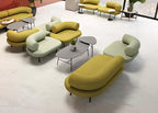 Reception Lounge Seating with Contemporary Curved Design