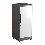 Slim Under Desk Lockable Office Storage Cabinet with Drawer