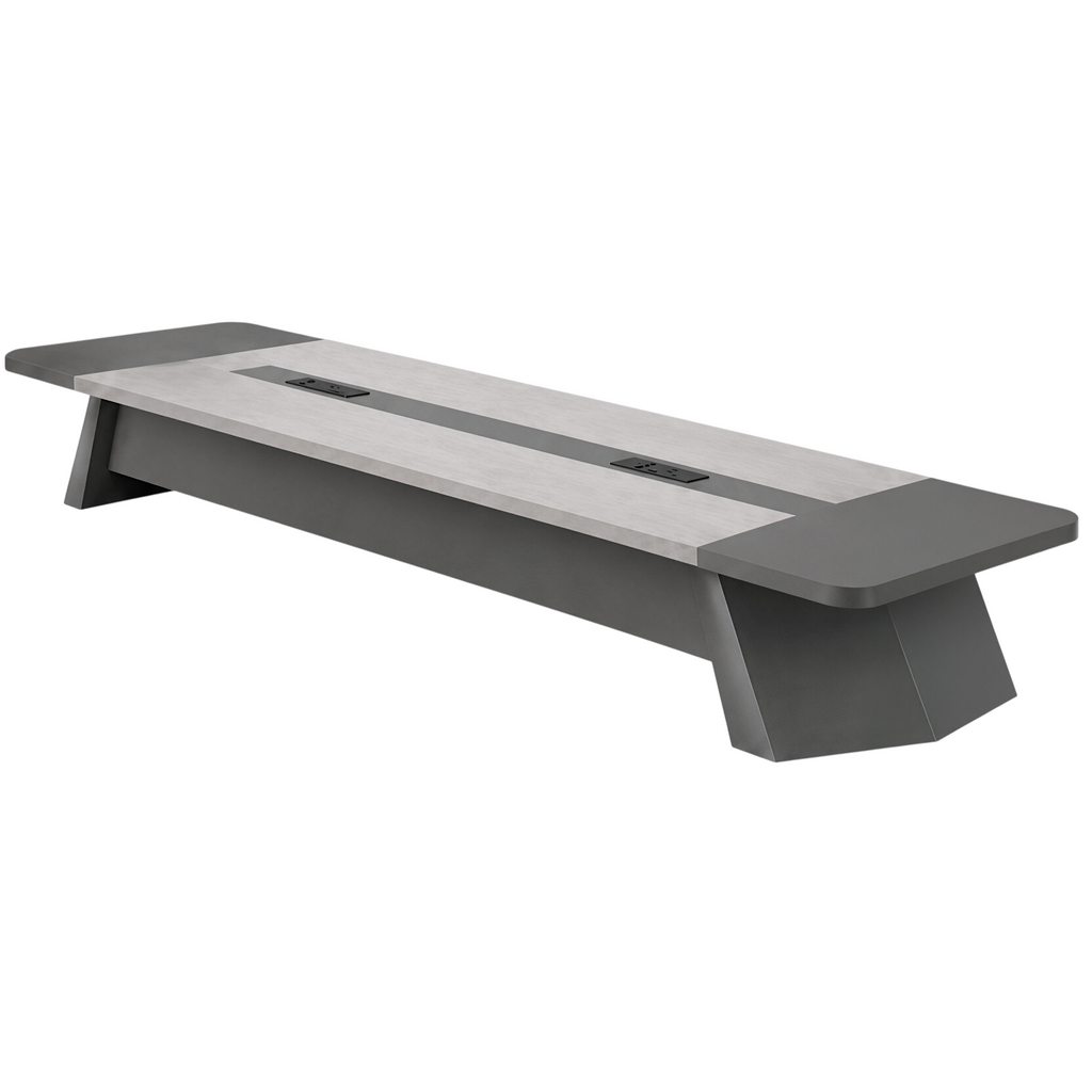 Executive Conference Table with Architectural Design