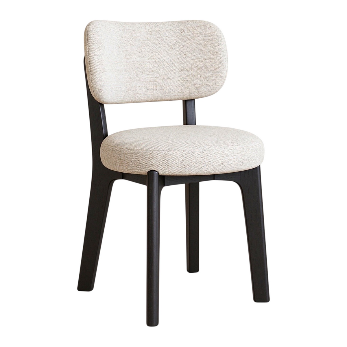 Modern Timber Dining Chair with Custom Upholstery Options