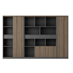 Executive Office Cabinet with Mixed Storage