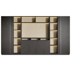 Executive Office Display and Storage Wall Unit