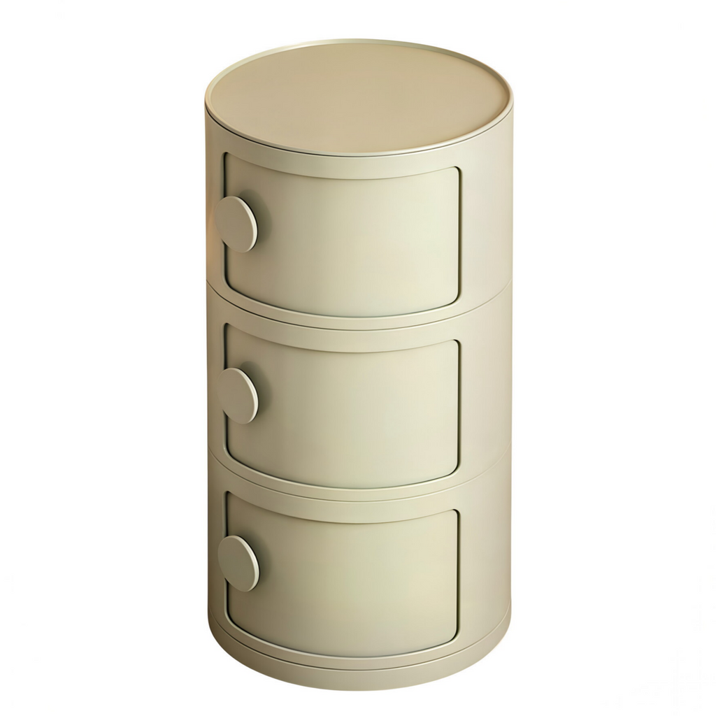 Modern Bedside Table with Ambient Shelf Lighting