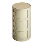 Modern Bedside Table with Ambient Shelf Lighting