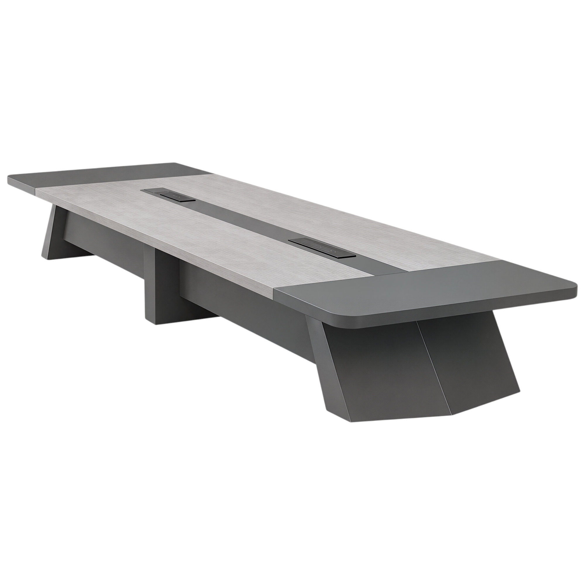 Executive Conference Table with Architectural Design