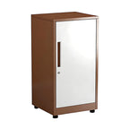 Slim Under Desk Lockable Office Storage Cabinet with Drawer