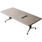 Mobile Boardroom Table with Integrated Power