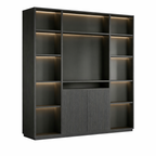 Executive Office Display and Storage Wall Unit