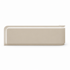 Aura Modern Curved Reception Counter with LED Ambient Lighting