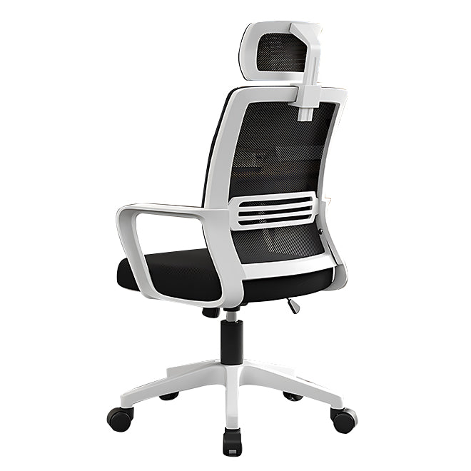 Ergonomic Mesh Office Chair with Lumbar Support and Padded Seat Cushion