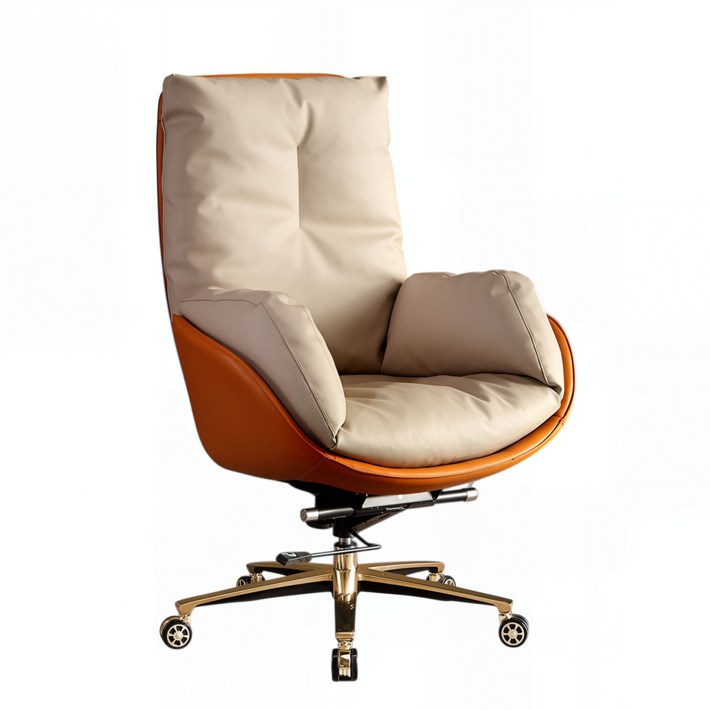 Reclining Executive Chair with Aluminium Base
