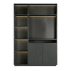 Executive Office Display and Storage Wall Unit