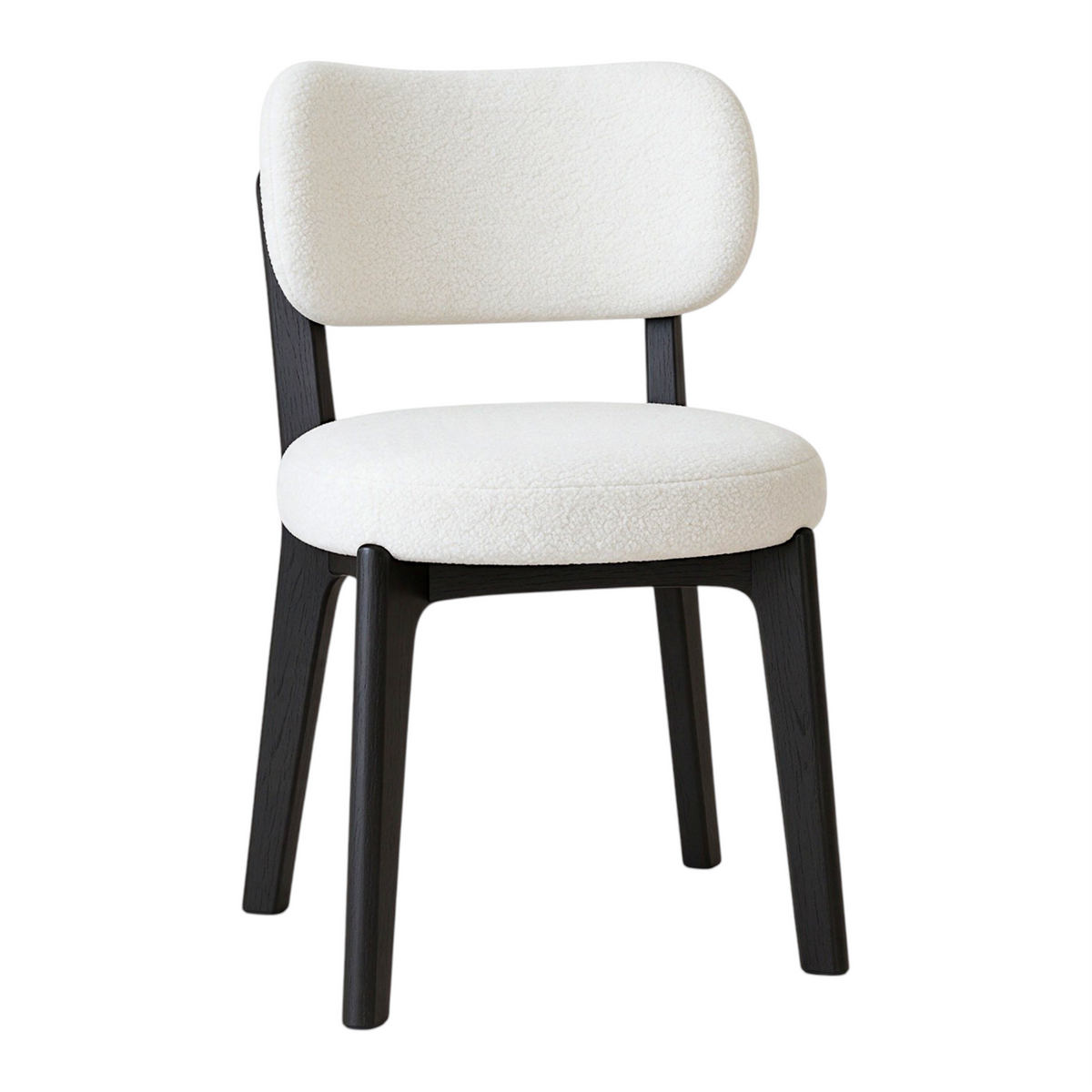 Modern Timber Dining Chair with Custom Upholstery Options