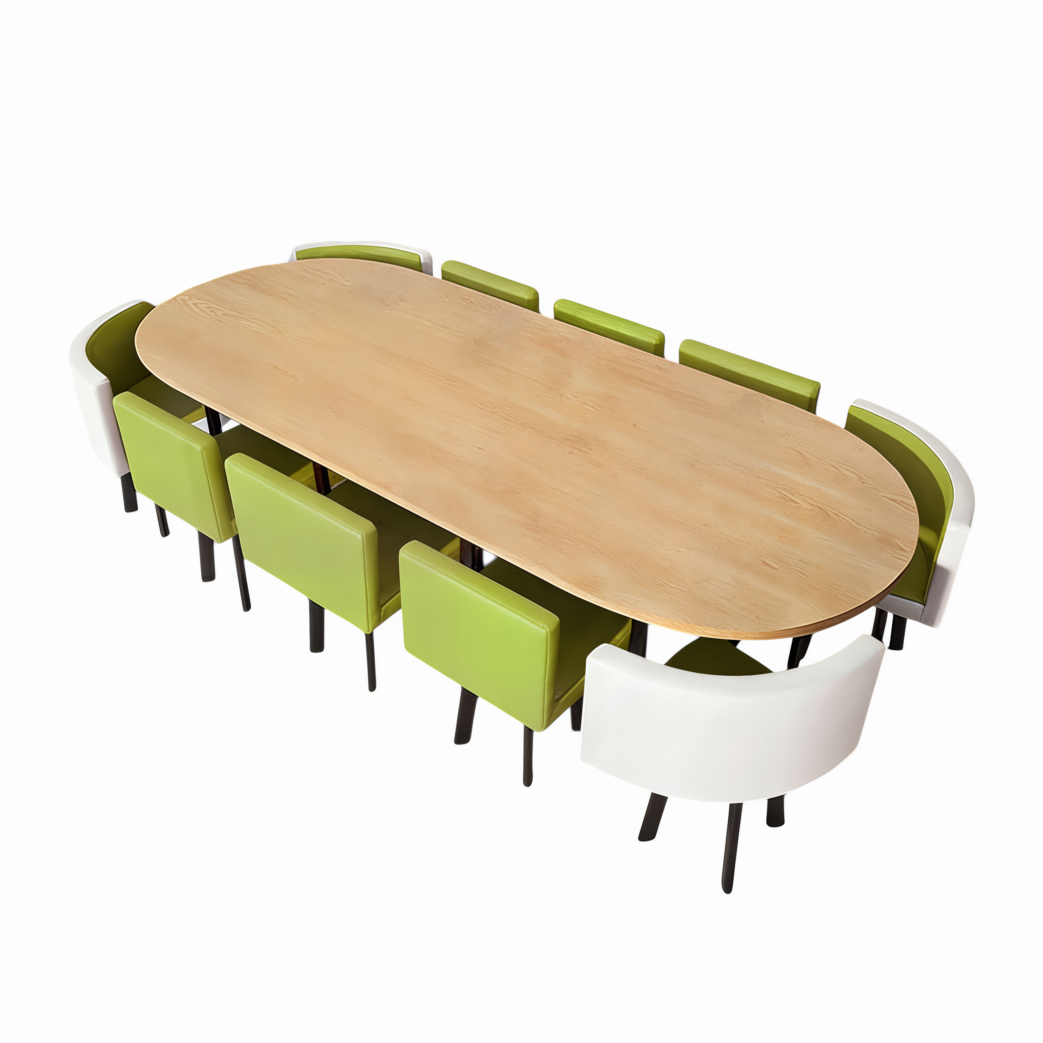 Premium Conference Table with Curved Ends