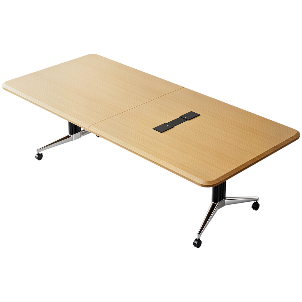 Mobile Boardroom Table with Integrated Power