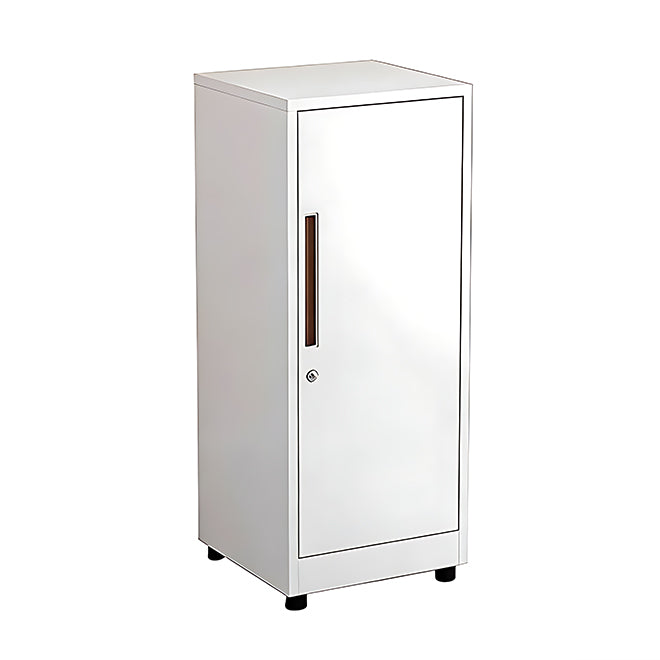 Slim Under Desk Lockable Office Storage Cabinet with Drawer