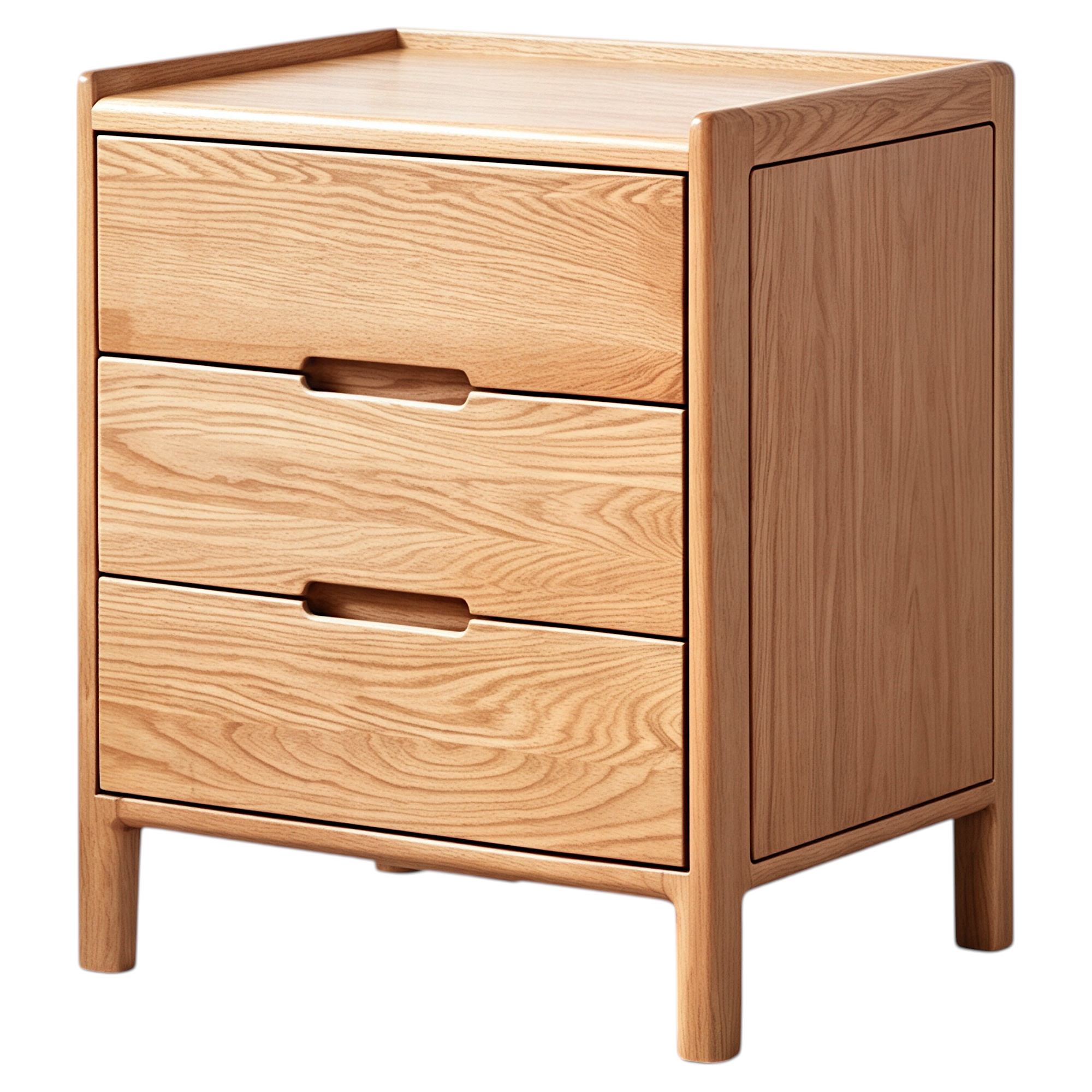 Minimalist Timber Bedside Table Series with Drawers for Everyday Bedroom Storage