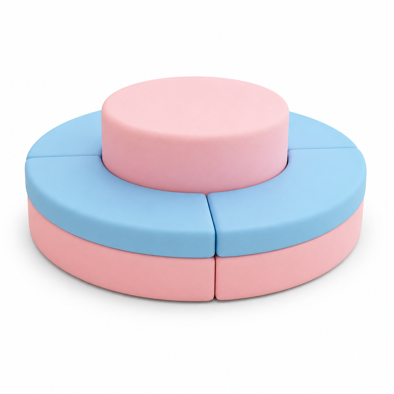 Agile Curved Modular Lounge Suite for Collaborative Breakout Areas and Modern Reception Spaces