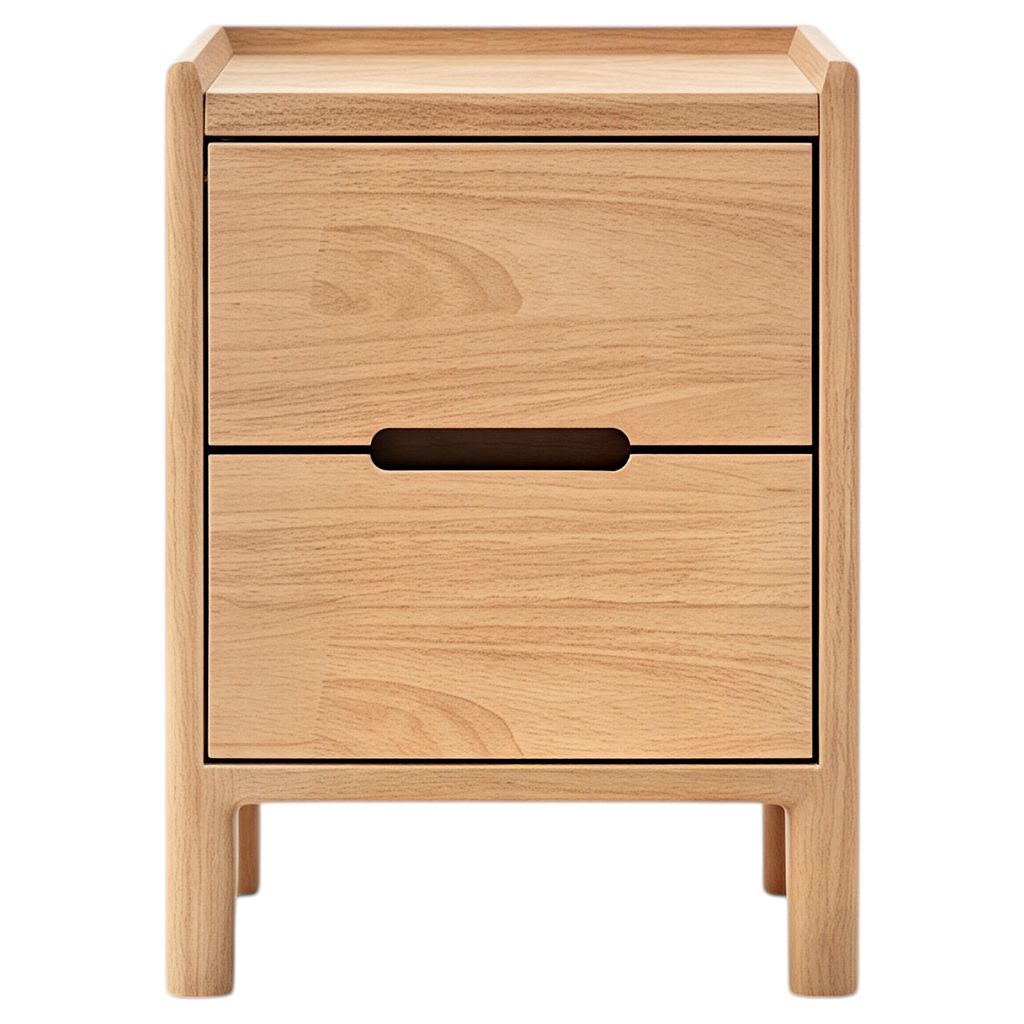 Minimalist Timber Bedside Table Series with Drawers for Everyday Bedroom Storage