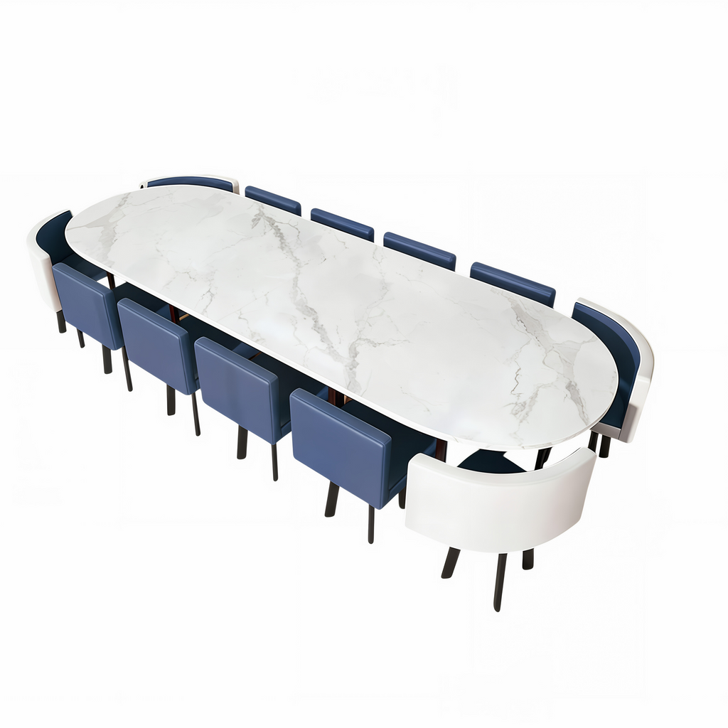 Premium Conference Table with Curved Ends