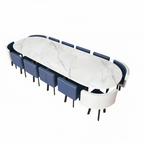 Premium Conference Table with Curved Ends