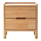 Minimalist Timber Bedside Table Series with Drawers for Everyday Bedroom Storage