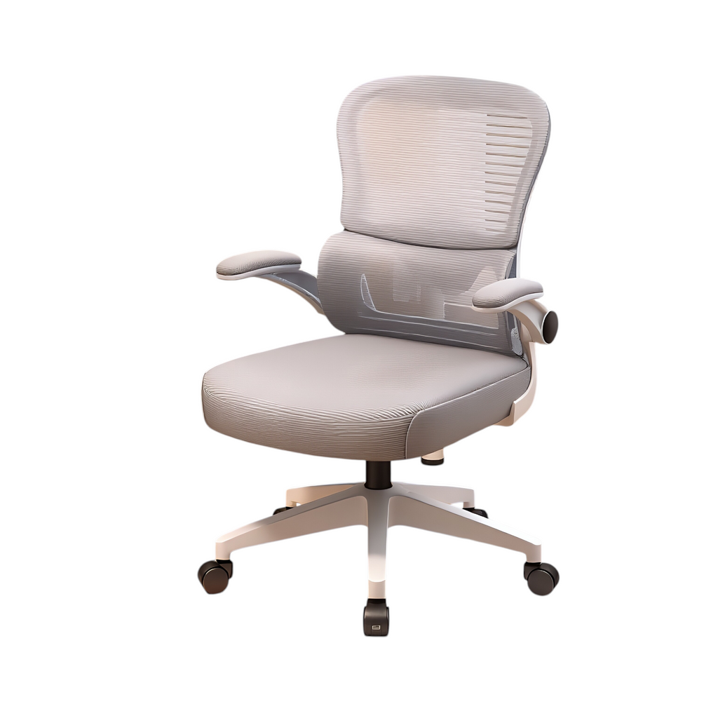 Ergonomic High-Back Mesh Office Chair with 4D Lumbar Support and Premium Latex Cushion