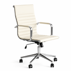 Ergonomic Leather Executive Chair with Tilt Function