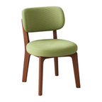 Modern Timber Dining Chair with Custom Upholstery Options