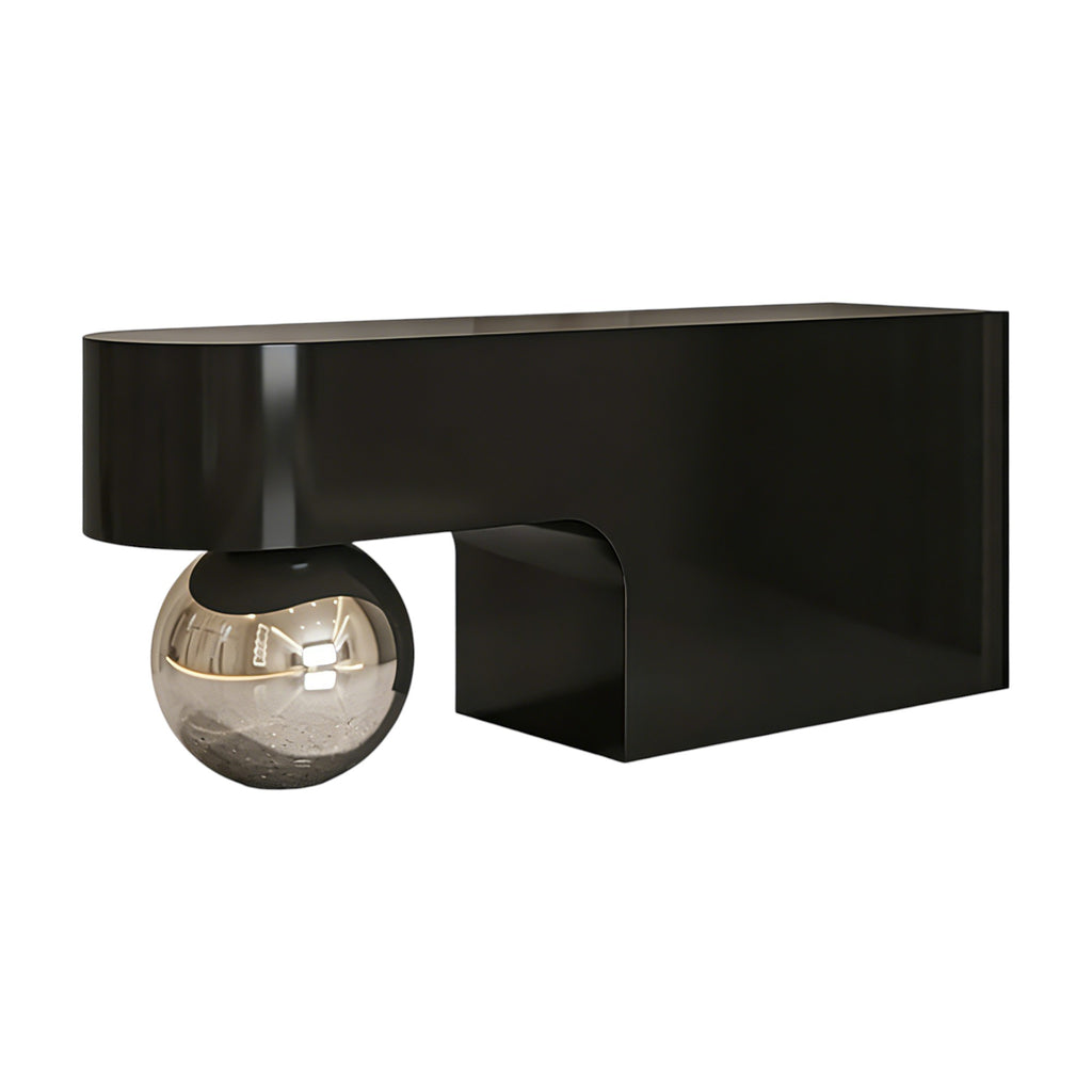 Commercial Reception Desk with Curved Side Profile