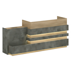 Architectural LED Reception Counter for Offices