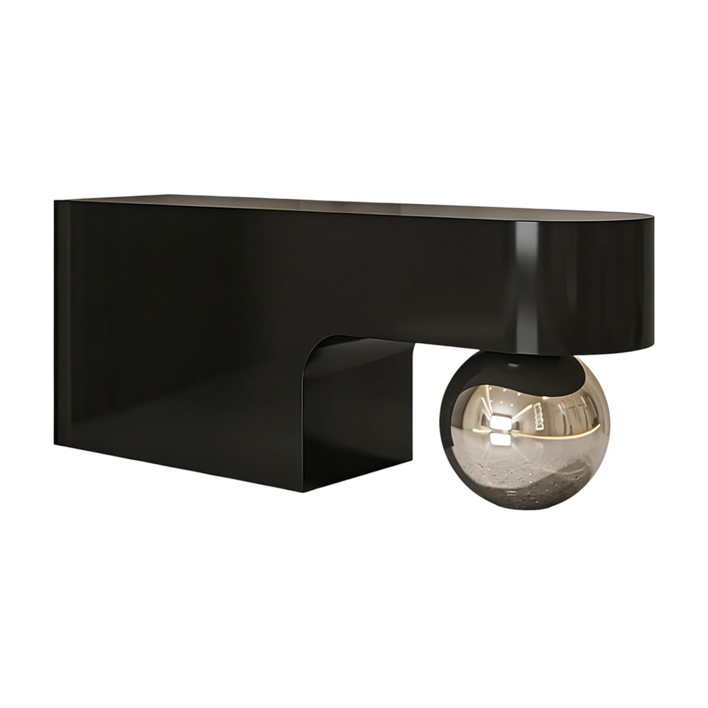 Commercial Reception Desk with Curved Side Profile