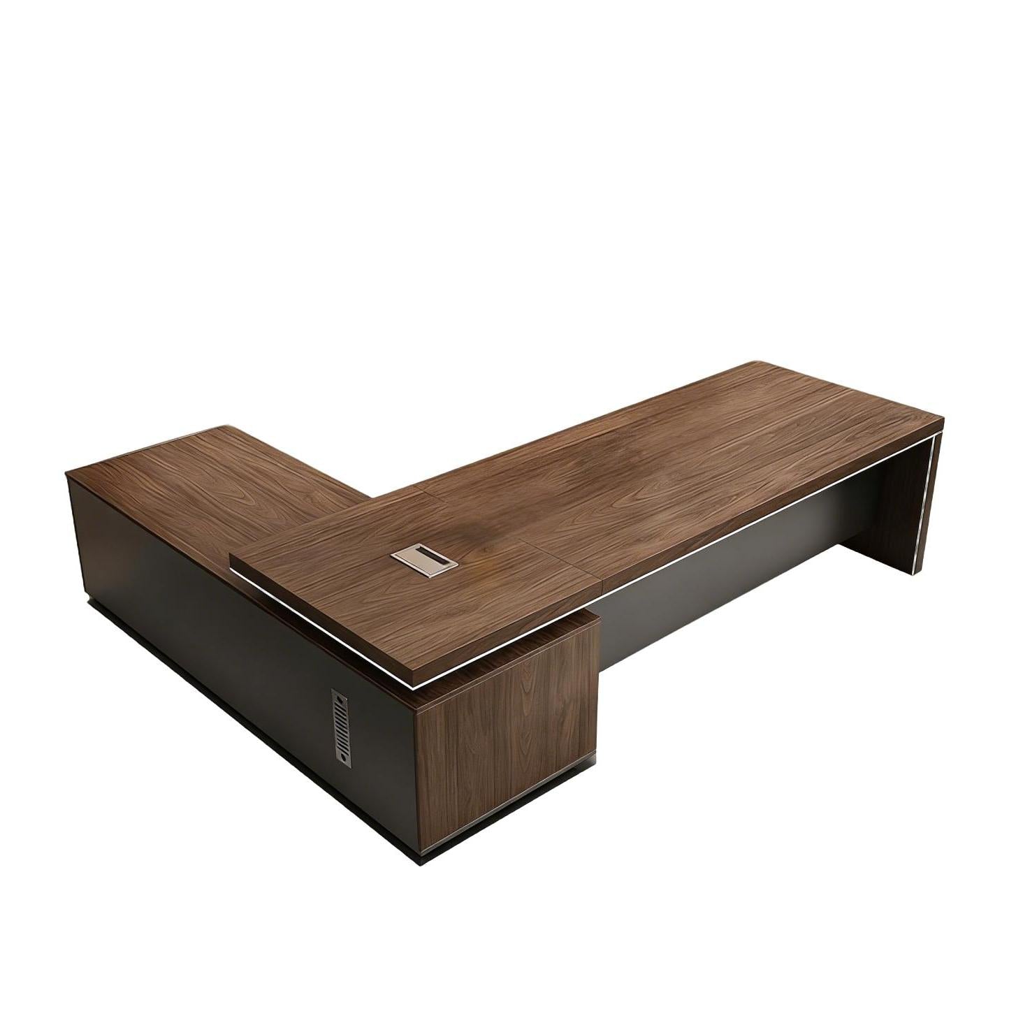 Modern Executive L Desk for Professional Offices