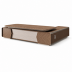 Modern L-Shaped Executive Office Desk with Integrated Storage