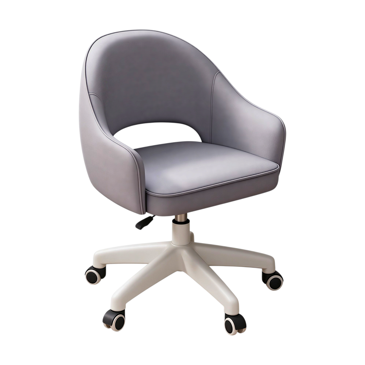 Contemporary Office Chair with Curved Back Custom Colours