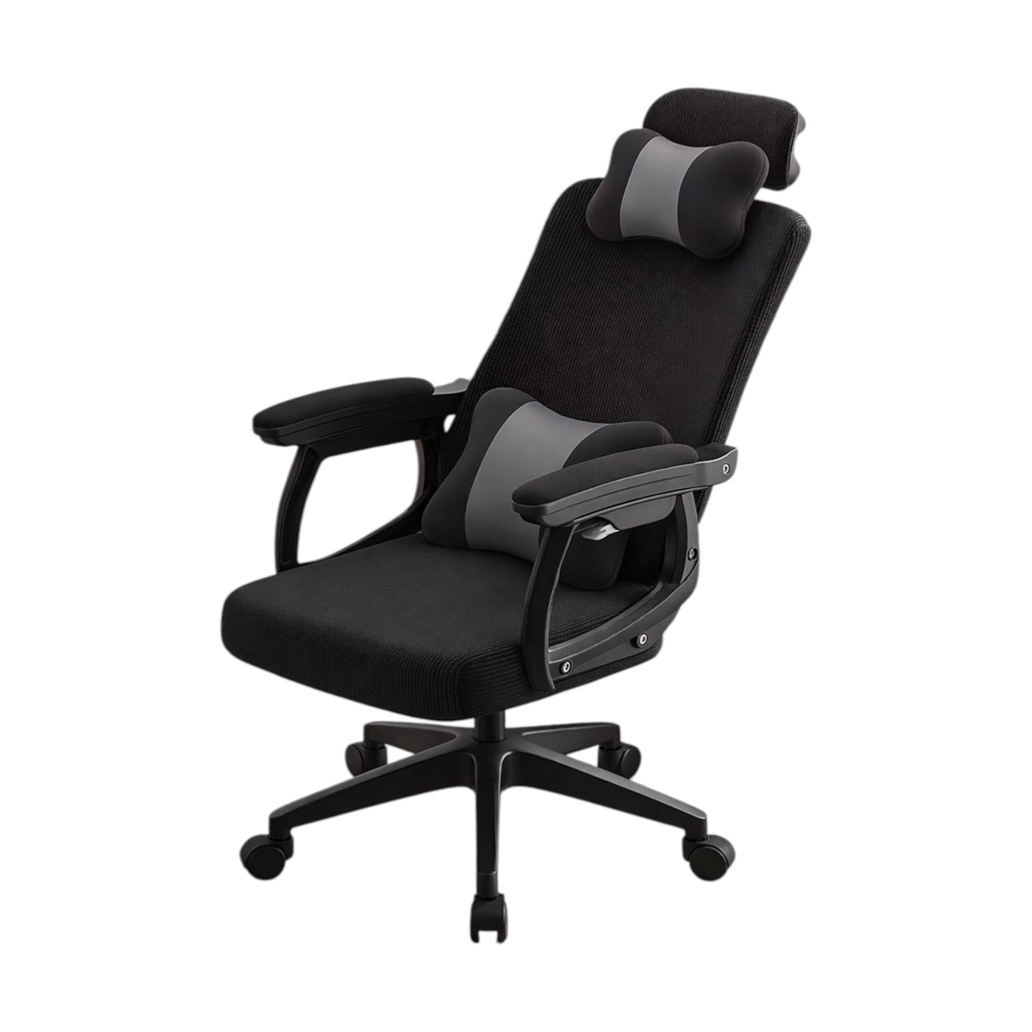 Ergonomic Mesh Office Chair with Adjustable Headrest and Lumbar Support