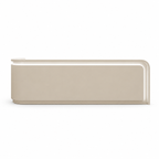 Aura Modern Curved Reception Counter with LED Ambient Lighting