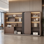 Executive Display Cabinet with Sliding Door