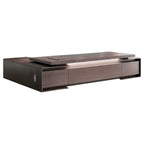 Urban Walnut Executive Desk with Storage