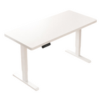 Adjustable Workstation Desk with Rounded Edges