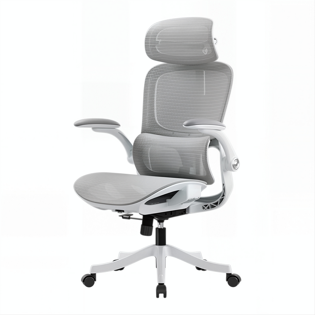 Ergonomic Full Mesh Task Chair with 4D Lumbar Support and Dynamic Linkage Armrests