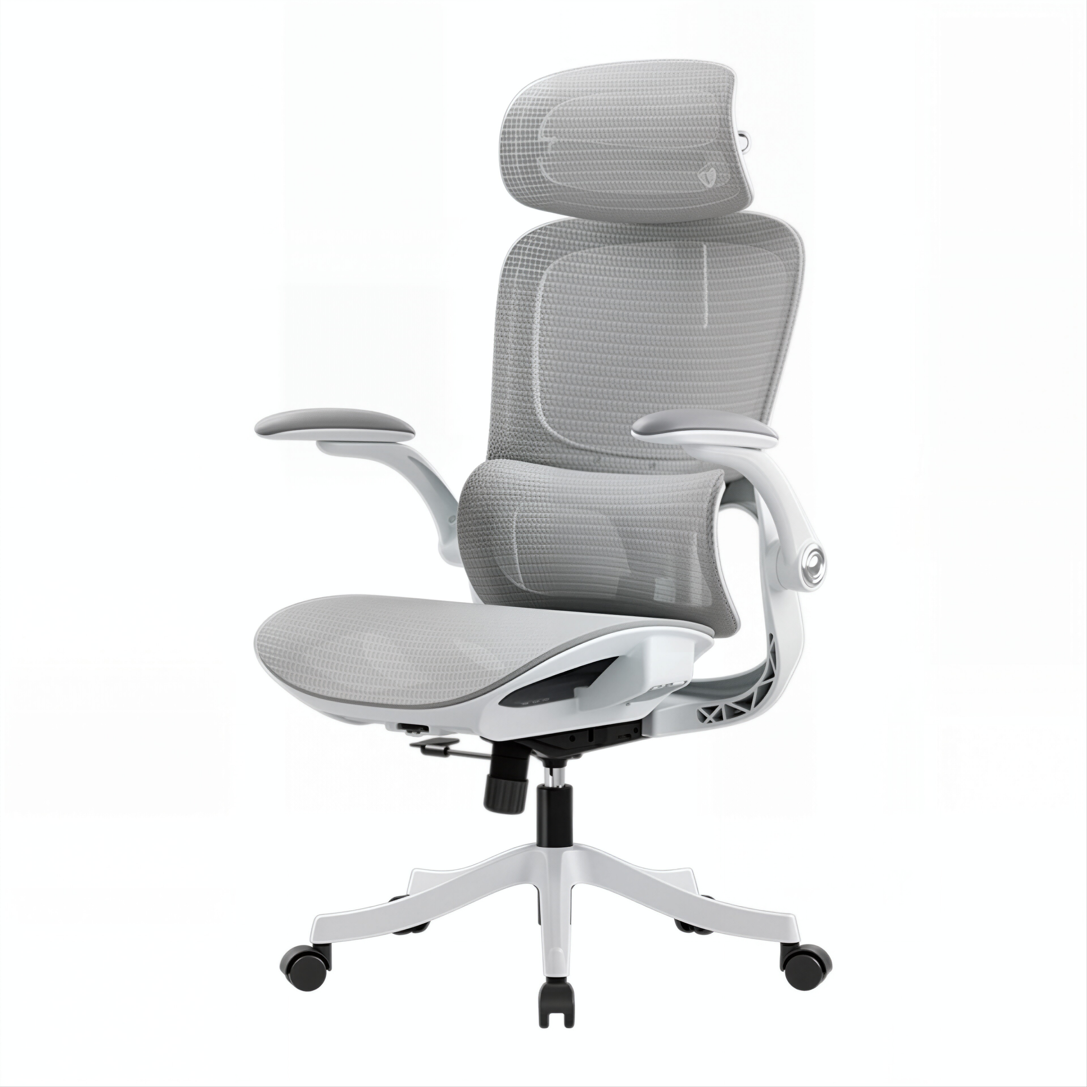 Ergonomic Full Mesh Task Chair with 4D Lumbar Support and Dynamic Linkage Armrests