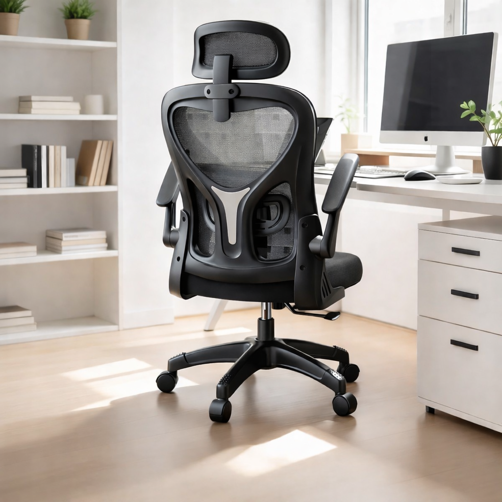 Ergonomic Task Chair with Dynamic Lumbar Support