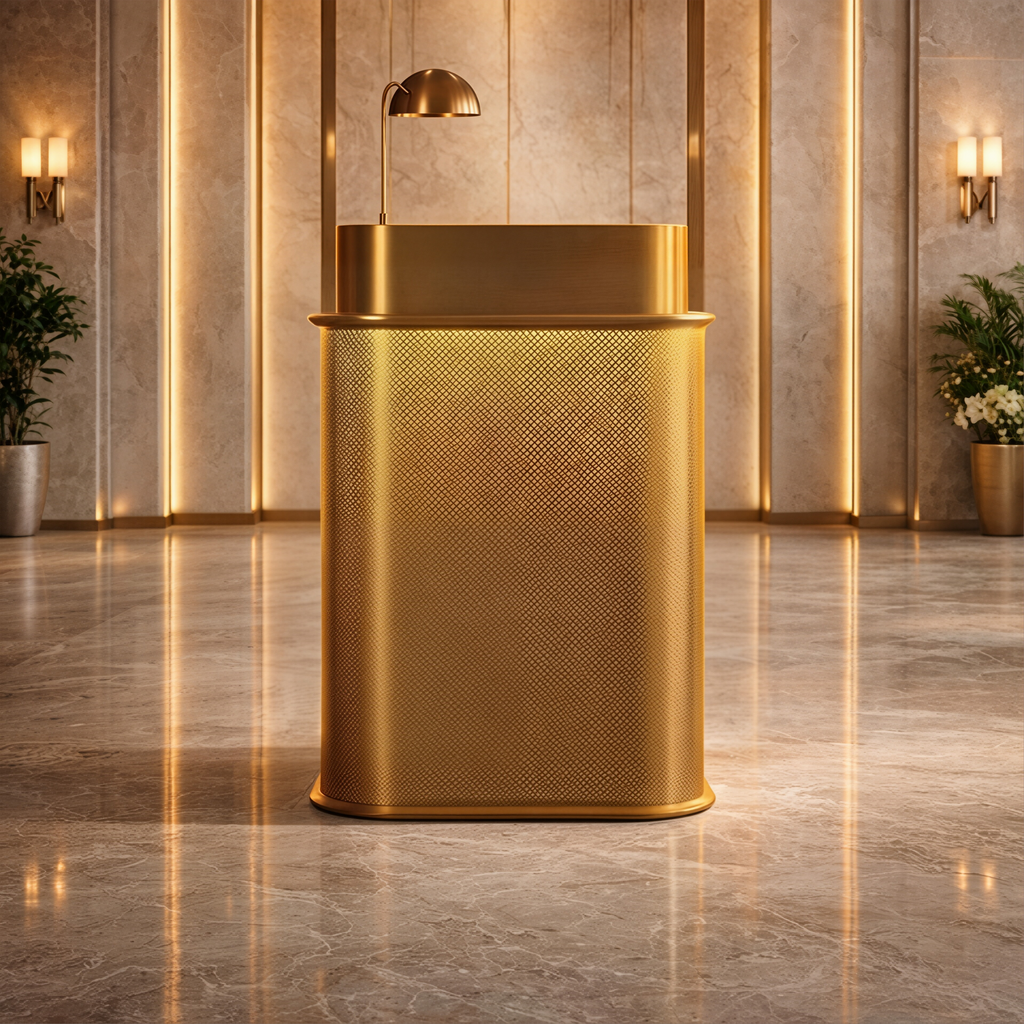 Compact Executive Lobby Concierge Station