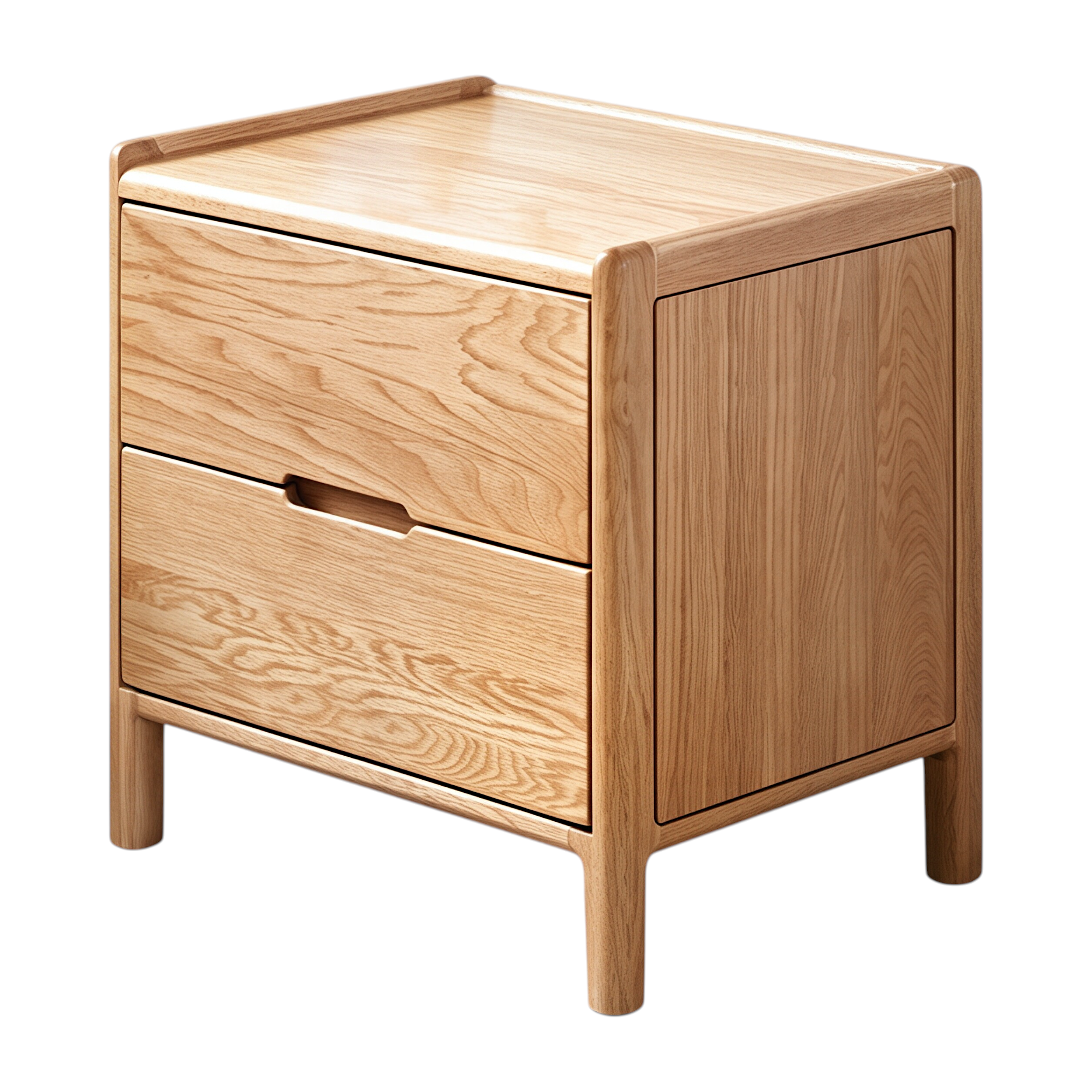 Minimalist Timber Bedside Table Series with Drawers for Everyday Bedroom Storage