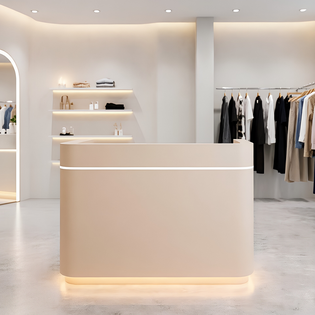 LED Reception Desk for Beauty and Fashion Stores