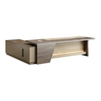 Modern Corporate Executive Desk Setup