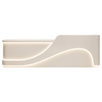 Sculptural LED Reception Counter