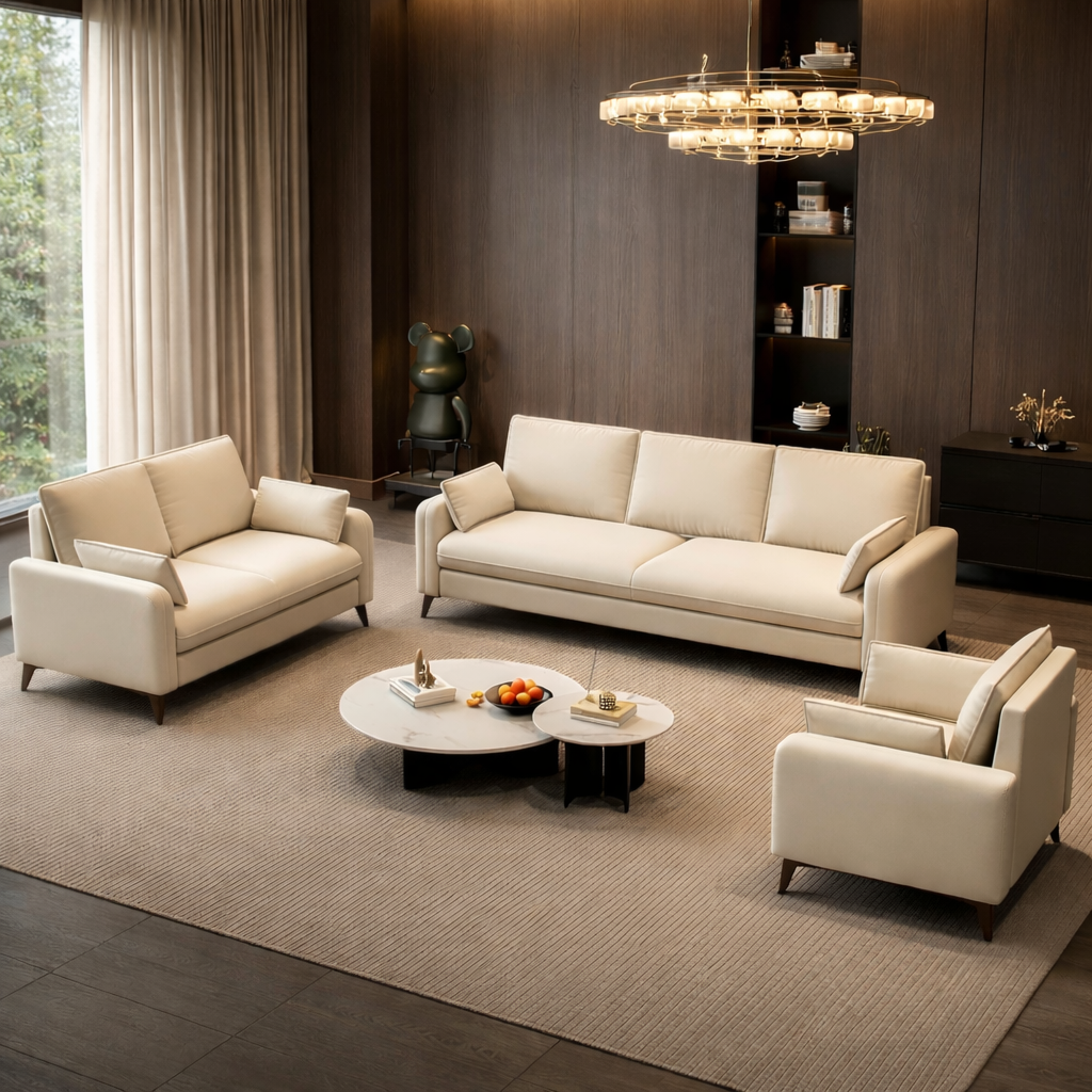 Minimalist Upholstered Lounge Sofa